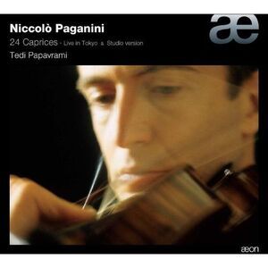 Tedi Papavrami - 24 Caprices: Live in Tokyo & Studio Version  CD
